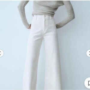 Zara Marine Jeans in White